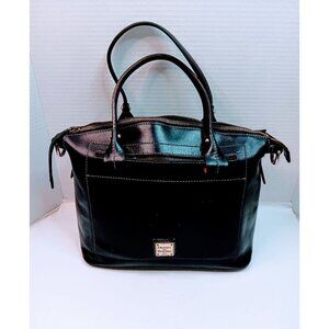 Dooney & Bourke Beacon Domed Women's Leather Black Satchel